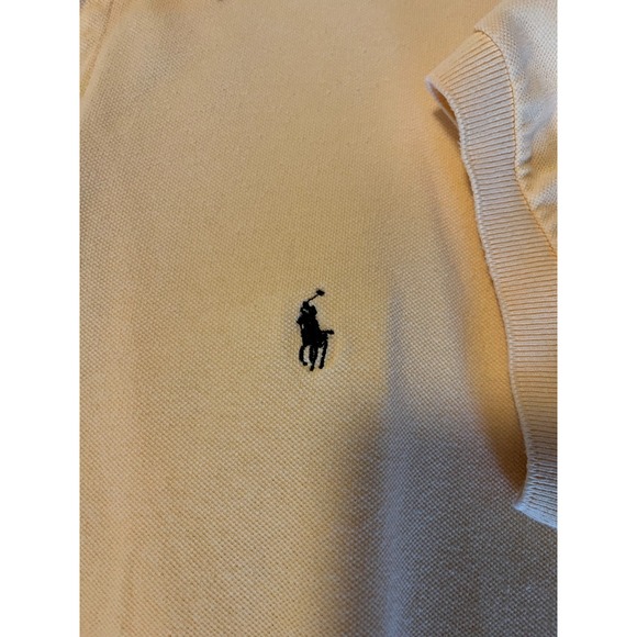Polo Ralph Lauren Yellow XL Black Pony - Picture 2 of 5